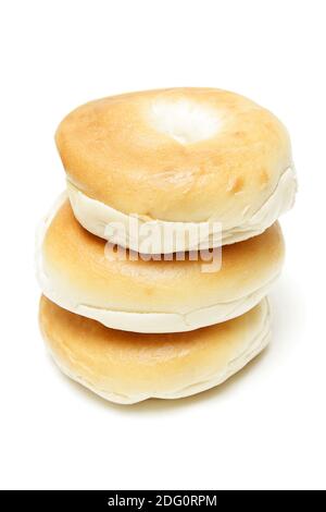 Pila di bagel Foto Stock