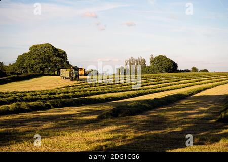 Attrezzature agricole in Gran Bretagna Foto Stock