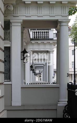 Townshouses a Londra Foto Stock
