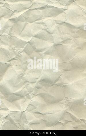 Trama di carta crunched Foto Stock