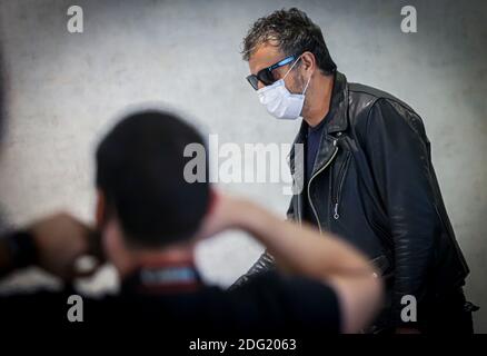 Ismael Fuentes o ‘Tito’ membro della band Molotov durante una conferenza stampa prima della sua presentazione come solista con la sua produzione ‘Poseidtrunk’, un album concettuale il 5 dicembre 2020. © (Photo by Luis Gutierrez / Norte Photo) Ismael Fuentes o ‘Tito’ integrante de la banda Molotov durante una rueda de prensa previo a su presentacion como solista con su produccion ‘Poseidtrunk’ un disco-libro Conceptual el 5 de diciembre 2020. © (foto di Luis Gutierrez/Norte foto) Foto Stock