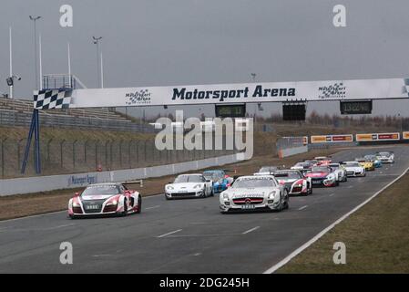 L'ADAC GT Masters Media Day del 10 aprile 2013 etropolis Motorsport Arena Oschersleben / Bode Foto Stock