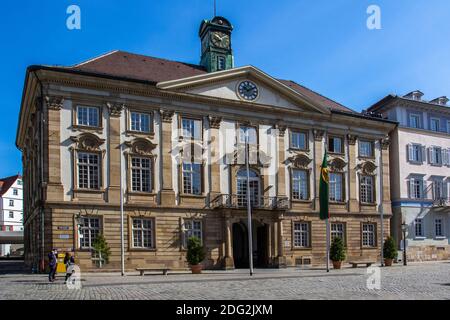 Slingen am Neckar, neues Rathaus und Standesamt Foto Stock