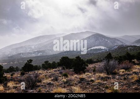 Neve coperta Simmons Peak; altitudine 12.050'; vicino a Salida; Colorado; USA Foto Stock
