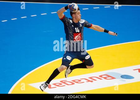 Kentin Mahe in Francia durante la partita semifinale del Campionato del mondo di Pallamano 2017 Francia contro Slovenia a AccorHotels Arena, Parigi, Francia, il 26 gennaio 2017. La Francia ha vinto il 31-25. Foto di Henri Szwarc/ABACAPRESS.COM Foto Stock