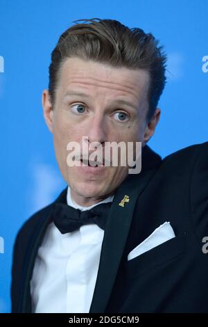 Alexander Scheer partecipa al Young Karl Marx Photocall durante il sessantasettesimo Festival Internazionale del Cinema di Berlino (Berlinale) a Berlino, Germania, il 12 febbraio 2017. Foto di Aurore Marechal/ABACAPRESS.COM Foto Stock