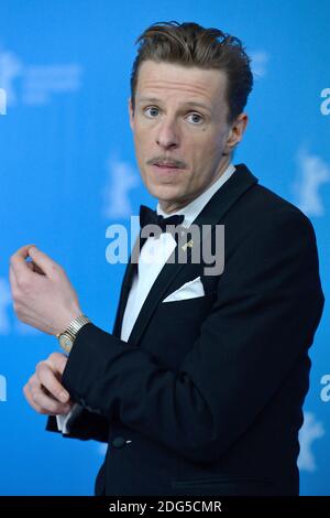 Alexander Scheer partecipa al Young Karl Marx Photocall durante il sessantasettesimo Festival Internazionale del Cinema di Berlino (Berlinale) a Berlino, Germania, il 12 febbraio 2017. Foto di Aurore Marechal/ABACAPRESS.COM Foto Stock