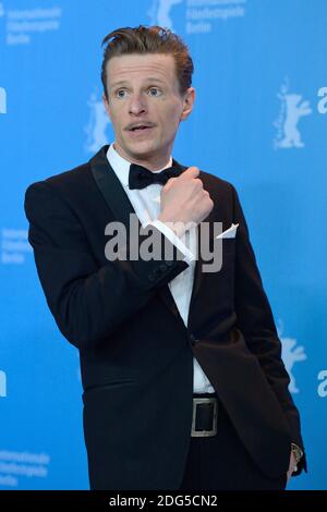 Alexander Scheer partecipa al Young Karl Marx Photocall durante il sessantasettesimo Festival Internazionale del Cinema di Berlino (Berlinale) a Berlino, Germania, il 12 febbraio 2017. Foto di Aurore Marechal/ABACAPRESS.COM Foto Stock