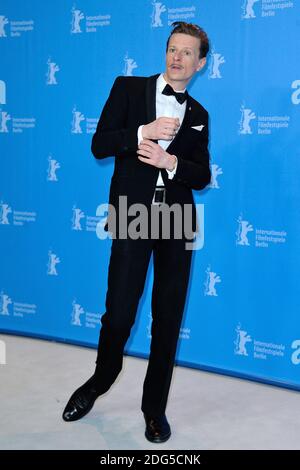 Alexander Scheer partecipa al Young Karl Marx Photocall durante il sessantasettesimo Festival Internazionale del Cinema di Berlino (Berlinale) a Berlino, Germania, il 12 febbraio 2017. Foto di Aurore Marechal/ABACAPRESS.COM Foto Stock