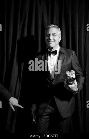 George Clooney durante la 42esima cerimonia annuale dei Cesar Film Awards tenutasi presso la Salle Pleyel di Parigi, Francia, il 24 febbraio 2017. Foto di JMP/ABACAPRESS.COM Foto Stock