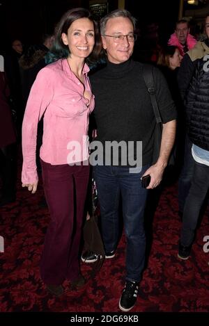 Adeline Blondieau et Laurent Petitguillaume lors de la generale de la comedie musicale 'Priscilla Folle du Desert' au Casino de Paris, le 01 Mars 2017, a Parigi, Francia. Foto Edouard Bernaux/ABACAPRESS.COM Foto Stock