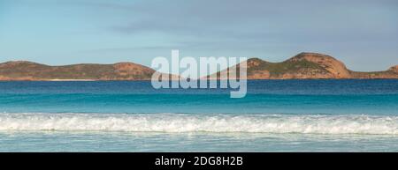 La bellissima baia di Lucky nel Parco Nazionale di Cape le Grand a est di Esperance, Australia Occidentale Foto Stock