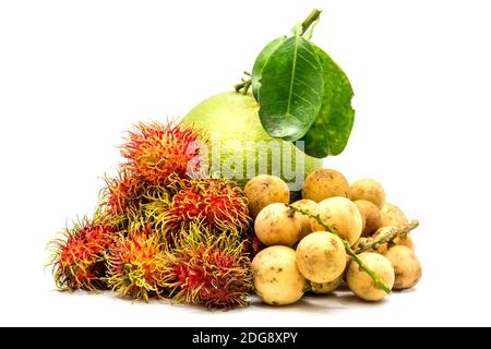 Frutta fresca tropicale dolce Foto Stock