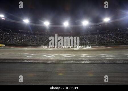 NASCAR: Agosto 18 Bass Pro Shops NRA Night Race Foto Stock