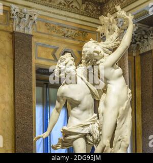 Apollo e Daphne Bernini capolavoro Foto Stock