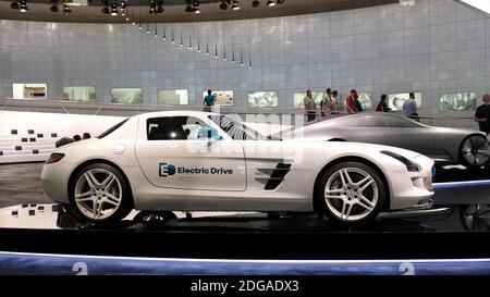 Mercedes-Benz C197 trasmissione elettrica AMG SLS 2013 Foto Stock