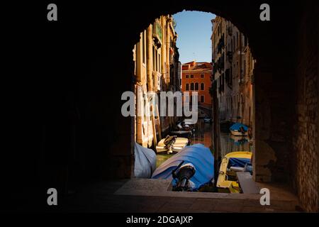 Venezia, Italia Estate prima di covid19 Foto Stock