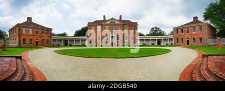 Tryon Palace a New Bern, Carolina del Nord, Stati Uniti Foto Stock