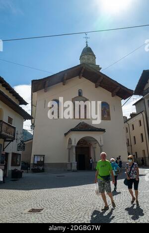 Italia durante la pandemia di Covid19, Cogne Foto Stock