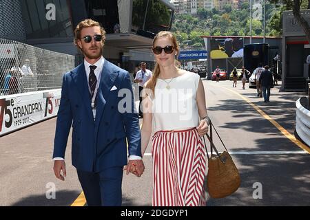 Il figlio della principessa Caroline Pierre Casiraghi e sua moglie