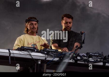 Axwell Ingrosso ha suonato dal vivo durante il Southside Festival a Neuhausen OB Eck, Germania, il 25 giugno 2017. Foto di Julien Reynaud/APS-Medias/ABACAPRESS.COM Foto Stock