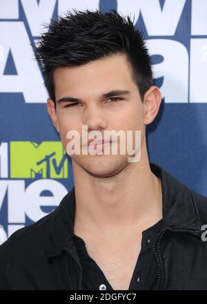 Taylor Lautner arriva al MTV Movie Awards 2011, Gibson Amphitheatre, Universal City, Los Angeles. Foto Stock