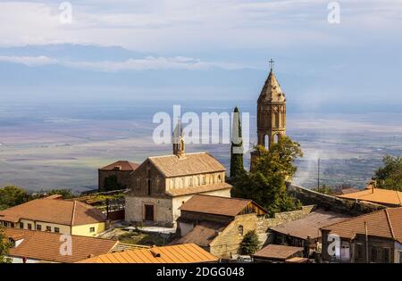 La Città Di Sighnaghi, Georgia, Asia Foto Stock