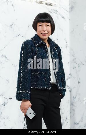 --FILE--Angelica Cheung, conosciuto anche in cinese come Zhang Yu, si presenta ad un lancio di prodotto di Chanel nella città di Chengdu, nella provincia di Sichuan della Cina sudoccidentale¯ Foto Stock