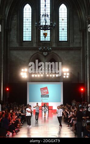 Alesha Dixon al The Look Show, The Royal Courts of Justice, Londra. Foto Stock