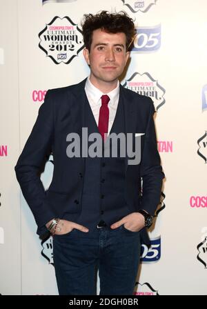 Nick Grimshaw arriva al Cosmopolitan Ultimate Women of the Year Awards 2012, Victoria and Albert Museum, Londra Foto Stock