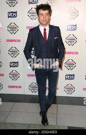 Nick Grimshaw arriva al Cosmopolitan Ultimate Women of the Year Awards 2012, Victoria and Albert Museum, Londra Foto Stock