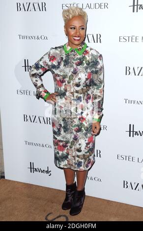 Emeli Sande arriva all'Harpers Bazaar Women of the Year Awards 2010, Claridge's Hotel, Londra. Foto Stock