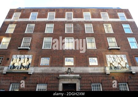 St Mary's Hospital, Paddington, Londra. Un luogo possibile per la nascita del duca e della duchessa del bambino di Cambridge. Il principe Guglielmo il duca di Cambridge nacque nell'ala Lindo dell'ospedale. Copyright Doug Peters EMPICS intrattenimento Foto Stock