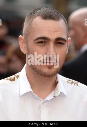 Charlie Brown arriva al Iron Man 3 UK Special Screening, Odeon Cinema, Leicester Square, Londra. Foto Stock