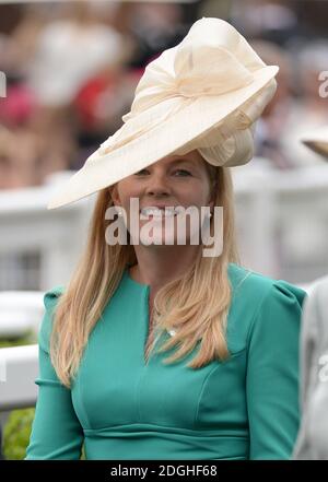 Autumn Phillips partecipa al Ladies Day al Royal Ascot 2013, Ascot Racecourse, Berkshire. Foto Stock