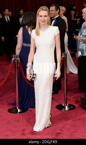 Naomi Watts arriva all'86esimo Academy Awards che si tiene al Dolby Theatre di Hollywood, Los Angeles, USA. Foto Stock