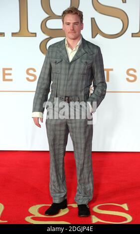 Nicholas Banks arriva al Kingsman: The Secret Service World Premiere, Odeon Cinema, Leicester Square, Londra. Foto Stock