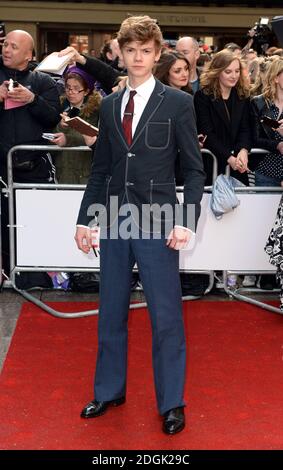 Thomas Brodie-Sangster partecipa al Jameson Empire Film Awards 2015 tenutosi a Grosvenor House, a Park Lane, Londra Foto Stock