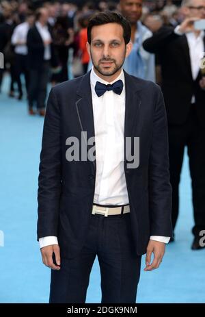 Dynamo partecipa alla prima cinematografica Entourage UK tenutasi a Vue West End, 3 Cranbourn Street, Leicester Square, Londra (credito obbligatorio: DOUG PETERS/ EMPICS Entertainment) Foto Stock