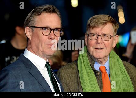 Alex Jennings A Sinistra E Lo Scrittore Alan Bennett Che Partecipa Al Bfi London Film Festival