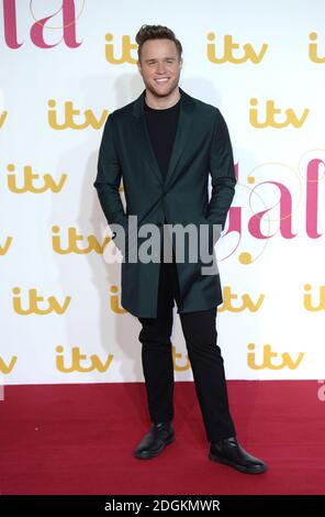 Olly Murs partecipa al Gala ITV al London Palladium. Il credito fotografico dovrebbe essere: Doug Peters EMPICS Entertainment Foto Stock