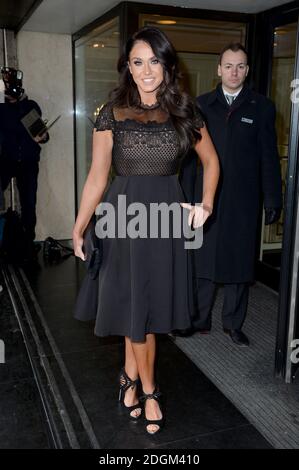 Vicky Pattison partecipa ai premi TV e radio Industries Club al Grosvenor House Hotel di Londra. Foto Stock