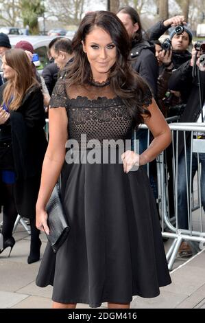 Vicky Pattison partecipa ai premi TV e radio Industries Club al Grosvenor House Hotel di Londra. Foto Stock