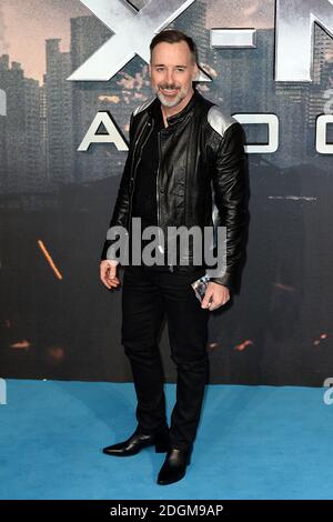 David Furnish partecipa al X Men: Apocalypse Global Fan Screening tenuto al BFI IMAX di Londra. Il credito fotografico dovrebbe essere: Doug Peters/EMPICS Entertainment Foto Stock