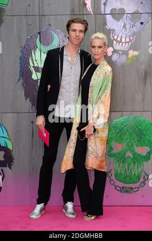 Poppy Delevingne e James Cook partecipano alla prima europea della Suicide Squad tenutasi a ODEON Leicester Square, Londra. Il credito fotografico dovrebbe essere Doug Peters/EMPICS Entertainment. Foto Stock