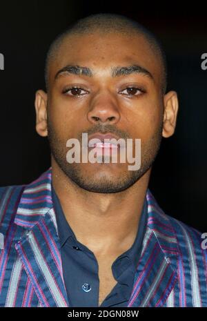 Kano arriva al Brit Awards 2006, Earls Court, Londra. Â© Doug Peters/allactiondigital.com Foto Stock