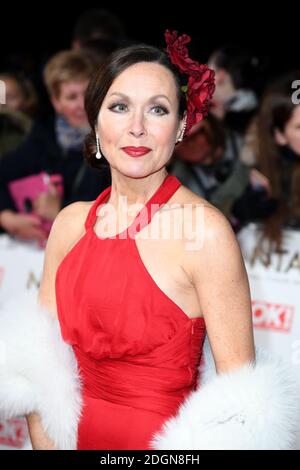 Amanda Mealing partecipa al National Television Awards 2017 tenutosi all'O2 di Londra. Il credito fotografico dovrebbe essere: Doug Peters/EMPICS Entertainment Foto Stock