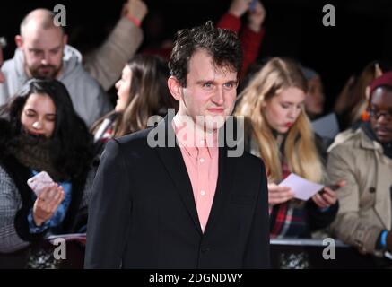 Harry Melling arriva alla prima britannica di Lost City of Z, il British Museim, Londra. Foto Stock