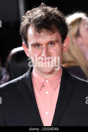 Harry Melling arriva alla prima britannica di Lost City of Z, il British Museim, Londra. Foto Stock