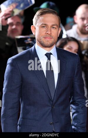 Charlie Hunnam arriva alla prima britannica di Lost City of Z, il British Museim, Londra. Foto Stock